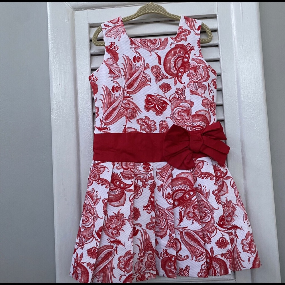 Neck & Neck girls floral dress 4-5